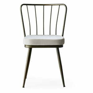 Szare metalowe krzesła zestaw 2 szt. Yildiz – Kalune Design obraz