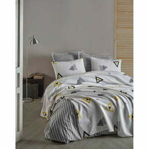 Biała bawełniana narzuta dwuosobowa na łóżko 200x235 cm Erois − Mijolnir obraz