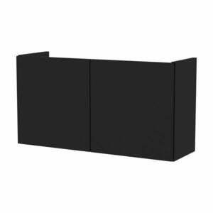 Czarny element regału modułowego 68, 5x68, 5 cm Bridge – Tenzo obraz