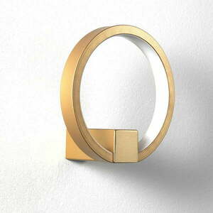 Kinkiet w kolorze złota Tomasucci Ring, ø 15 cm obraz
