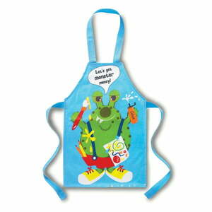 Niebieski bawełniany fartuszek dziecięcy Cooksmart ® Monster obraz