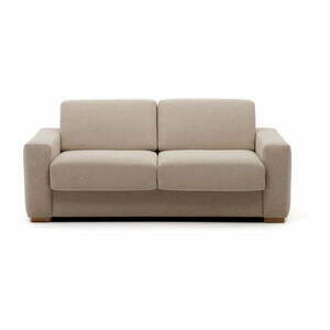 Beżowa rozkładana sofa 244 cm Anley – Kave Home obraz