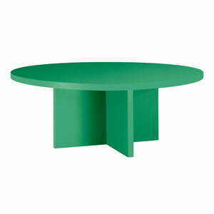 Zielony okrągły stolik ø 80 cm Pausa – Really Nice Things obraz