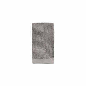 Szarobrązowy bawełniany ręcznik 100x50 cm Classic − Zone obraz