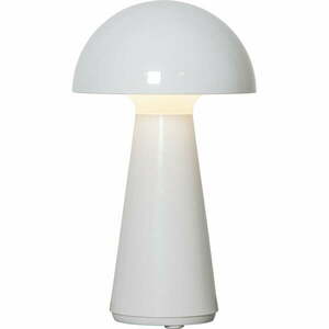 Biała lampa stołowa LED ze ściemniaczem (wys. 28 cm) Mushroom – Star Trading obraz