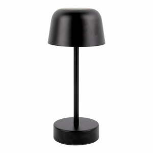 Czarna lampa stołowa LED (wys. 28 cm) Brio – Leitmotiv obraz