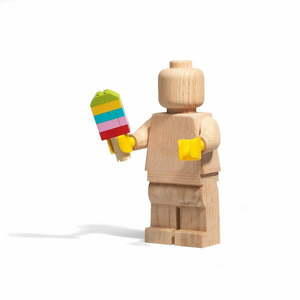 Dziecięca figurka z drewna dębowego LEGO® Wood obraz