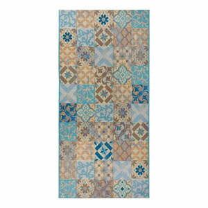 Niebieski chodnik 75x150 cm Cappuccino Mosaik – Hanse Home obraz