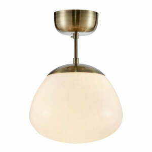 Lampa sufitowa ze szklanym kloszem w kolorze brązu i bieli ø 25 cm Rise – Markslöjd obraz