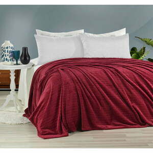 Czerwona narzuta na łóżko dwuosobowe 200x220 cm Melinda – Mijolnir obraz
