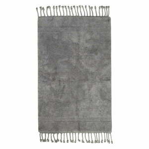 Szary bawełniany dywanik łazienkowy Foutastic Paloma, 70x110 cm obraz