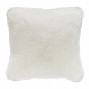 Biała poduszka ze sztucznej skóry Mint Rugs Soft, 43x43 cm obraz