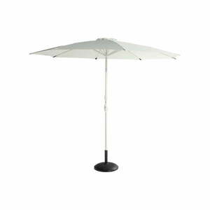 Biały parasol Hartman Sophie, ø 300 cm obraz