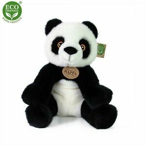 Rappa Pluszowa panda siedząca, czarno-biały, 27 cm obraz