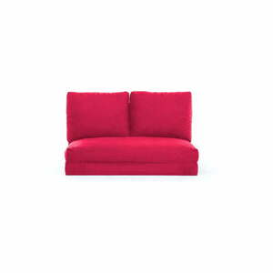 Czerwonoróżowa rozkładana sofa 120 cm Taida – Artie obraz