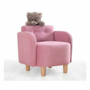 Różowy fotel dziecięcy Volie – Artie obraz