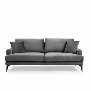 Szara sofa 205 cm Papira – Balcab Home obraz