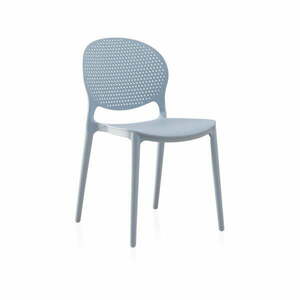 Jasnoniebieskie plastikowe krzesła zestaw 4 szt. Atlas – Geese obraz