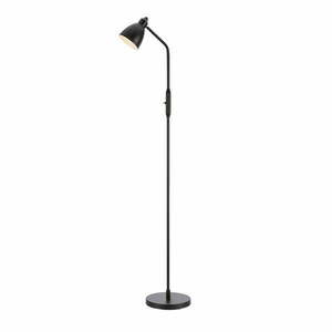 Lampa stojąca w kolorze matowej czerni z metalowym kloszem (wys. 143 cm) Story – Markslöjd obraz