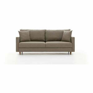Jasnobrązowa rozkładana sofa 210 cm Eva – Balcab Home obraz