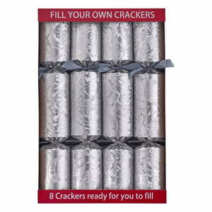 Crackery świąteczne zestaw 8 szt. Decadence Silver – Robin Reed obraz