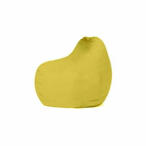 Żółty dziecięcy worek do siedzenia Premium – Floriane Garden obraz