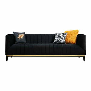 Czarna sofa 222 cm Bellino – Artie obraz