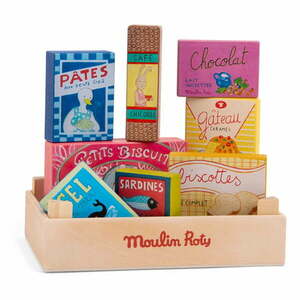 Zabawkowy zestaw produktów spożywczych Groceries – Moulin Roty obraz