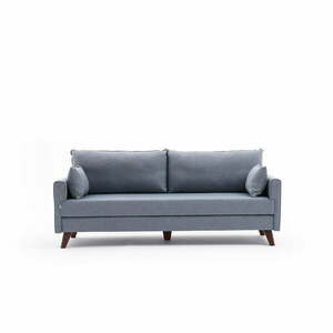 Jasnoniebieska rozkładana sofa 208 cm Bella – Balcab Home obraz