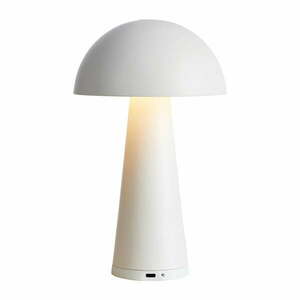Biała lampa stołowa LED (wys. 26, 5 cm) Fungi – Markslöjd obraz
