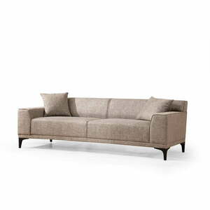 Jasnobrązowa sofa 212 cm Petra – Balcab Home obraz