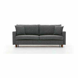 Ciemnoszara rozkładana sofa 210 cm Eva – Balcab Home obraz