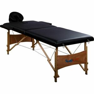 Przenośne łóżko do masażu MOVIT czarne + torba obraz