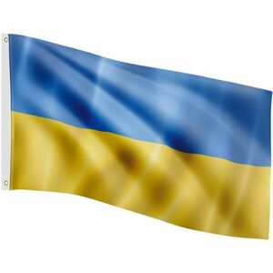 FLAGMASTER Flaga Ukrainy, 120 x 80 cm obraz