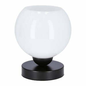 Biała lampa stołowa ze szklanym kloszem (wys. 19 cm) Caldera – Candellux Lighting obraz