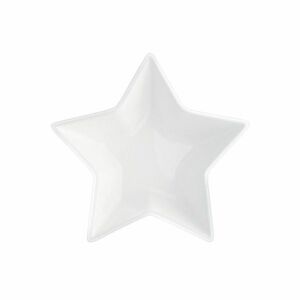 Altom Miska porcelanowa Star, 26 x 24, 5 x 7, 5 cm, biały obraz