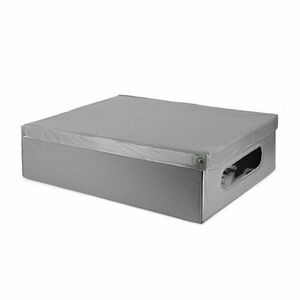 Compactor Składane pudełko kartonowe do przechowywania z PVC 58 x 48 x 16 cm, szary obraz
