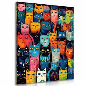 Obraz kolekcja kotów obraz