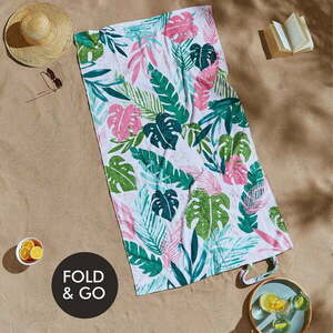 Ręcznik plażowy 150x75 cm Tropical Palm – Catherine Lansfield obraz