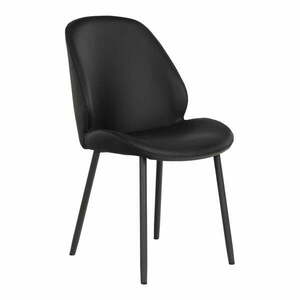 Czarne krzesła zestaw 2 szt. Monte Carlo – House Nordic obraz