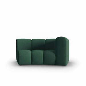 Zielony moduł sofy (prawostronny) Lupine – Micadoni Home obraz
