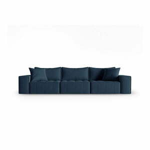 Niebieska sofa 292 cm Mike – Micadoni Home obraz