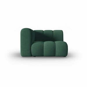Zielony moduł sofy (lewostronny) Lupine – Micadoni Home obraz