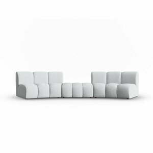 Jasnoszara sofa 367 cm Lupine – Micadoni Home obraz