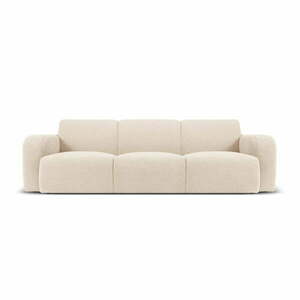 Beżowa sofa z materiału bouclé 235 cm Molino – Micadoni Home obraz