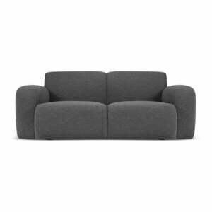 Ciemnoszara sofa z materiału bouclé 170 cm Molino – Micadoni Home obraz