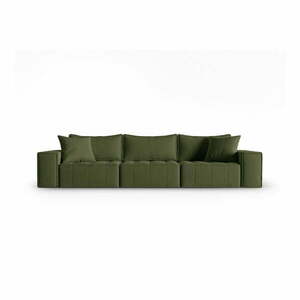 Zielona sofa 292 cm Mike – Micadoni Home obraz