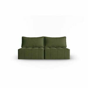 Zielona sofa 160 cm Mike – Micadoni Home obraz