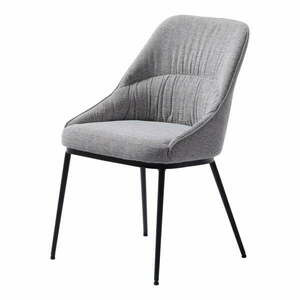 Szare krzesła zestaw 2 szt. Meridian – Unique Furniture obraz