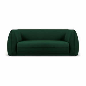 Zielona aksamitna sofa 190 cm Lando – Micadoni Home obraz